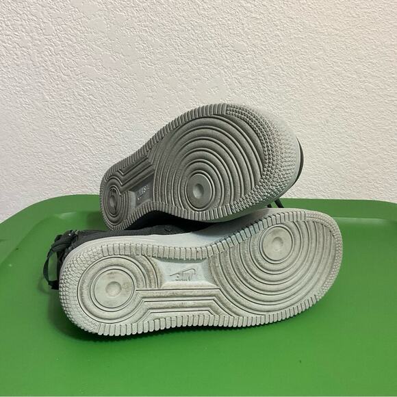 Nike Air Force SF-AF1 mid sneakers women 8 green nylon High-top - Picture 7 of 10